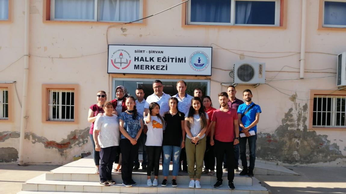 2018-2019 Usta Öğretici Değerlendirme Toplantısı Şirvan Milli Eğitim Müdürü Barış KEZER öncülüğünde yapıldı.